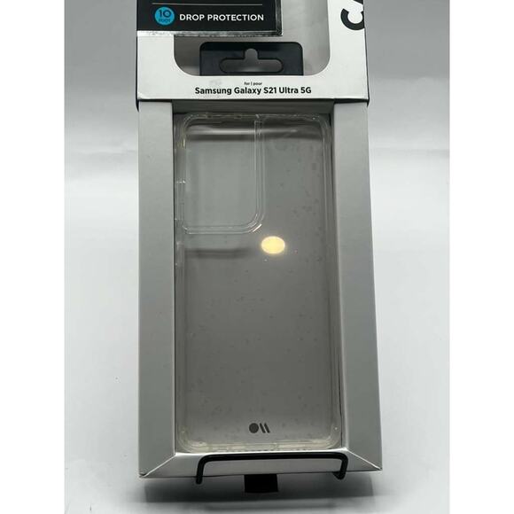 Case-Mate Tough Clear Case for Samsung Galaxy S21 Ultra 5G Ultra Anti-Yellowing - Picture 2 of 3